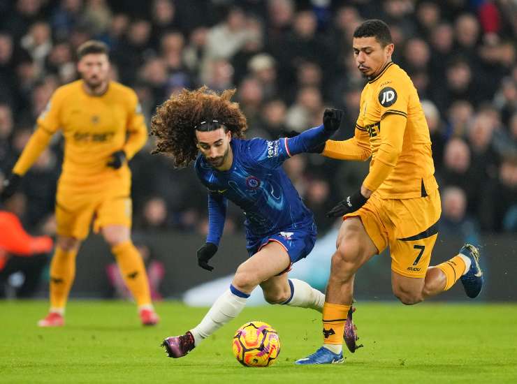 André contro il Chelsea