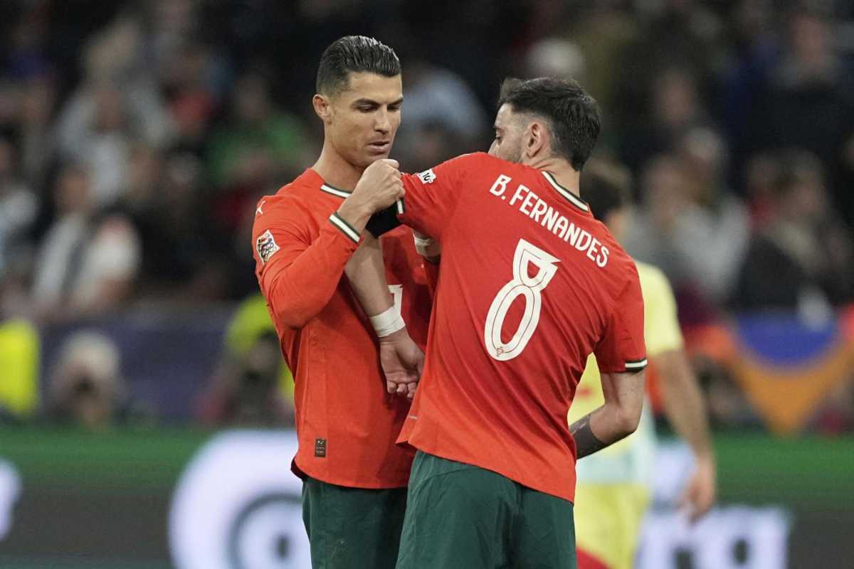 Cristiano Ronaldo vuole Bruno Fernandes all'Al-Nassr
