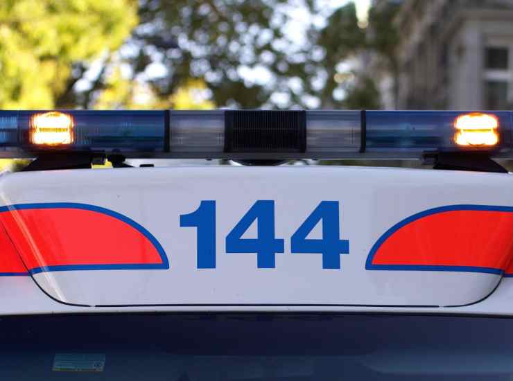 Ambulanza in strada