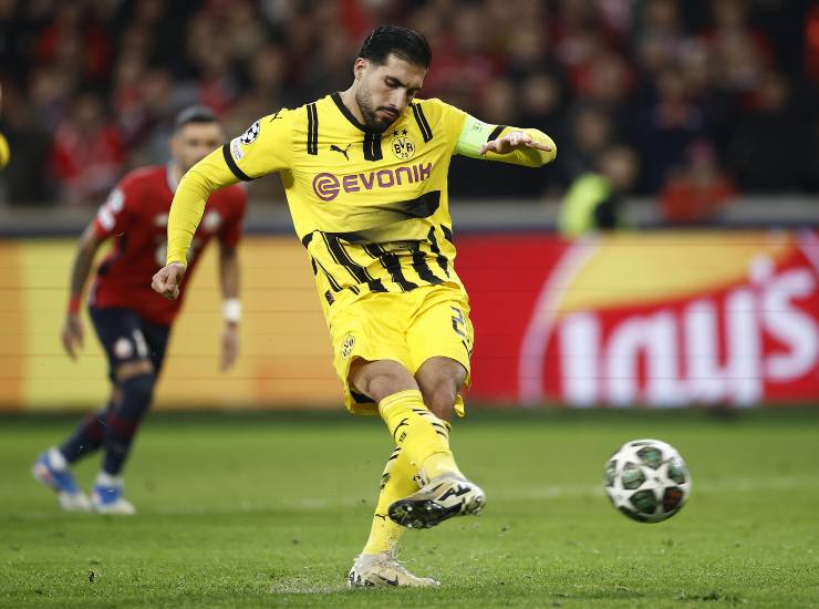 Il rigore di Emre Can
