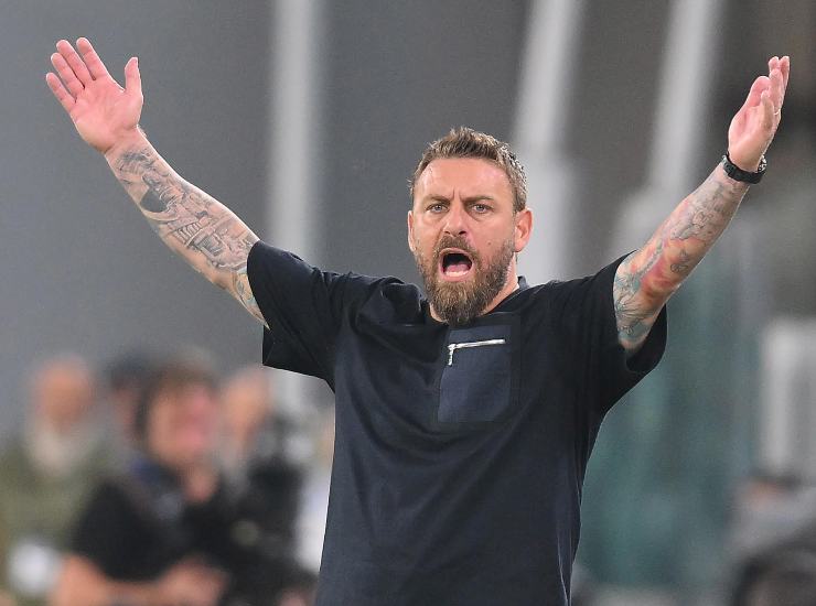 De Rossi recrimina dalla panchina