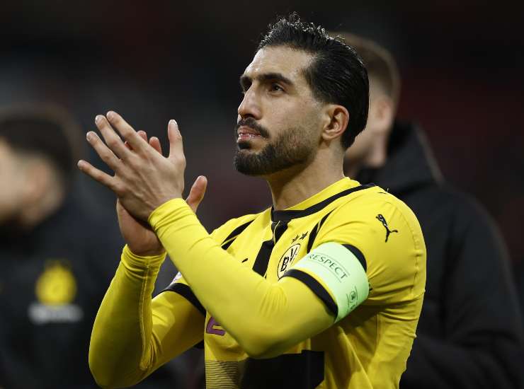 Emre Can applaude il pubblico