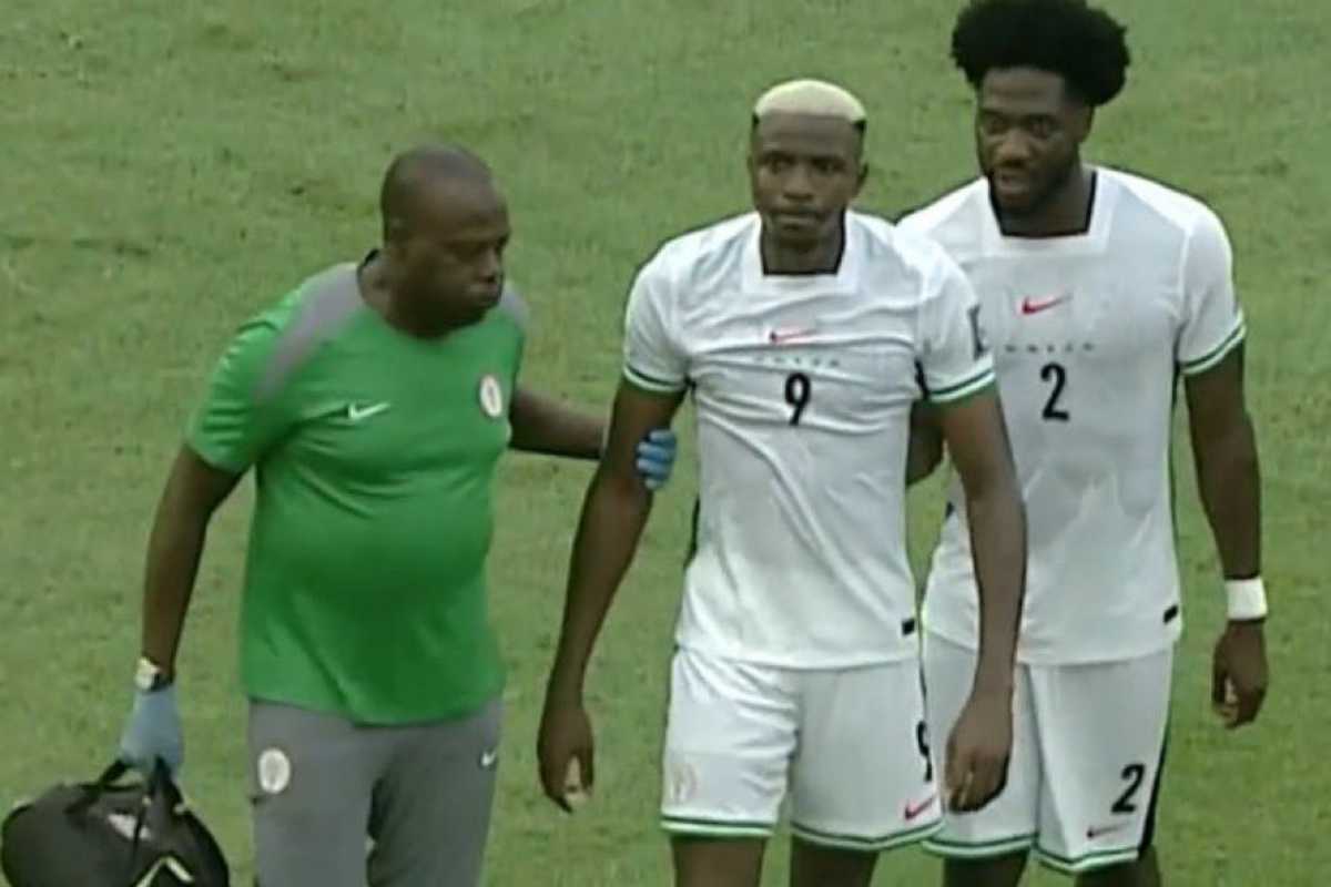 Infortunio Osimhen Nigeria