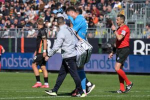 Infortunio e ansia Napoli