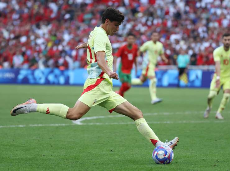 Juanlu durante una partita