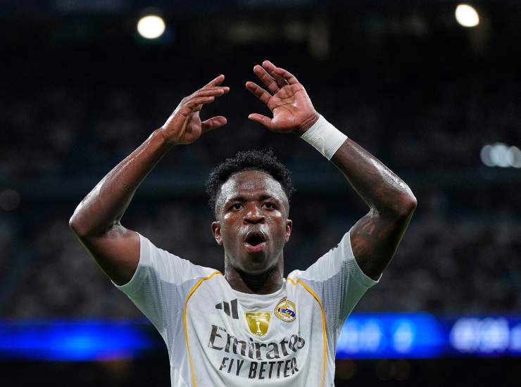 Vinicius durante una partita