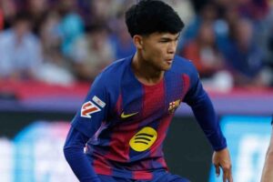 Dro Fernandez con il Barcellona