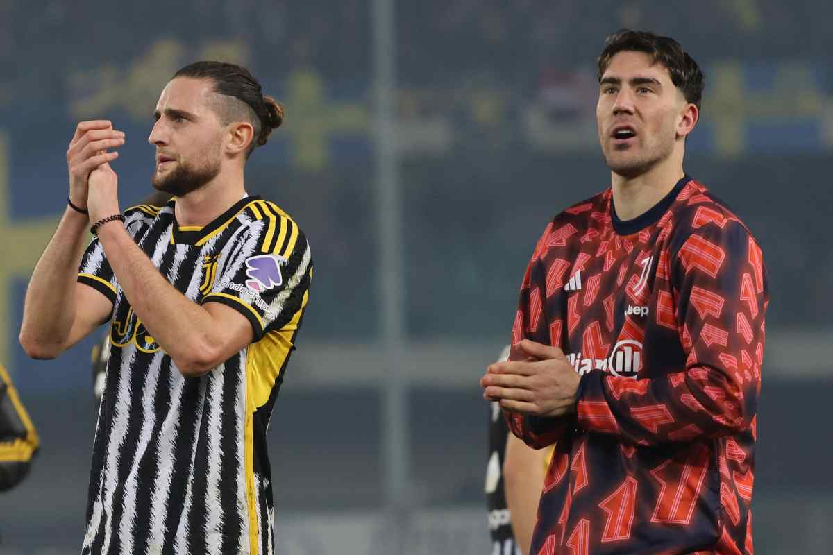 Rabiot e Vlahovic