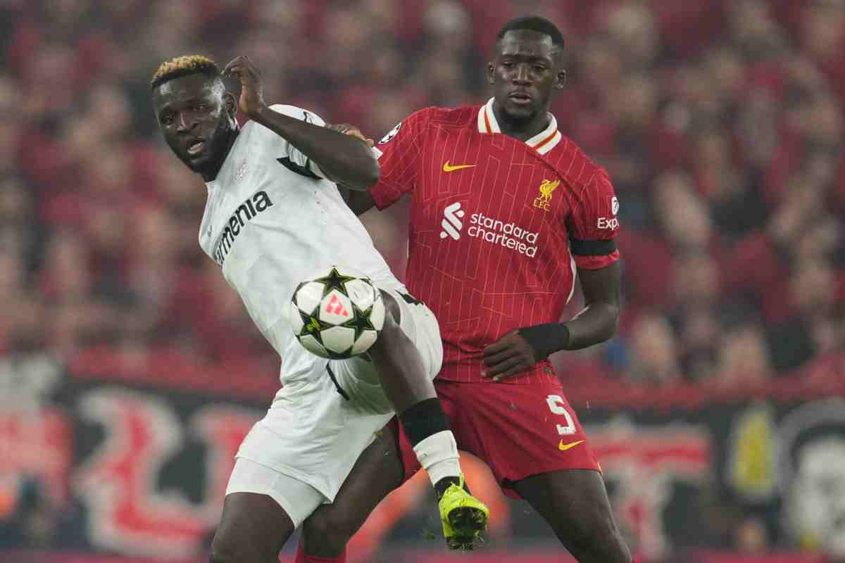 Konate con il Liverpool